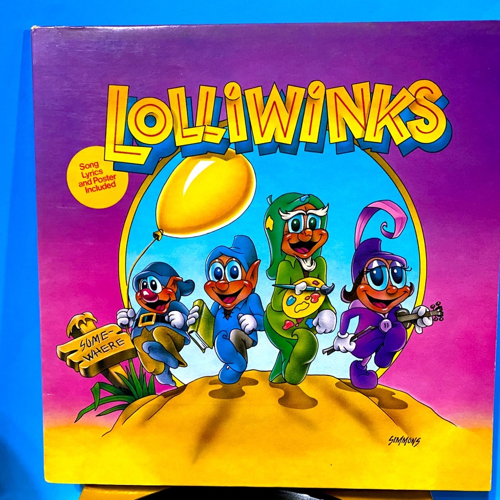 LOLLIWINKS VTG 1981 SOMEWHERE VINYL K-tel RECORD ALBUM 12” NU 9630 STEREO RARE